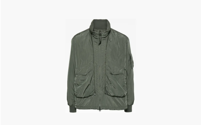 C.P. Company Chrome-R Body technical bomber jacket Green 