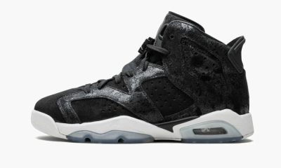 Air Jordan 6 Retro PREM HC GG "Heiress - Black Suede" - 6Y