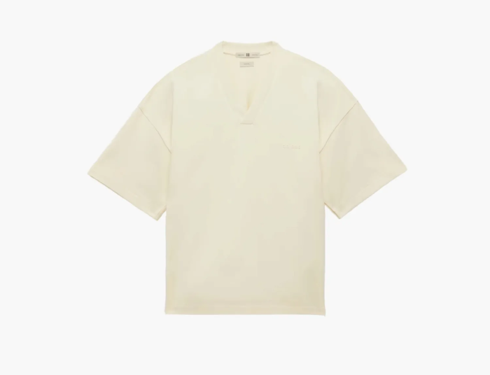 Adidas x Fear Of God Athletics V-Neck Tee Pale Yellow 