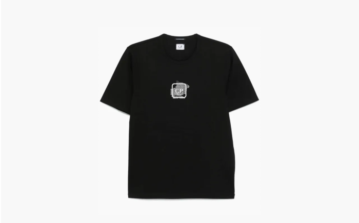 C.P. Company Printed Metropolis T-Shirt Black 