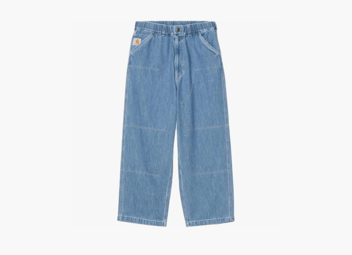 Carhartt WIP x Invincible Removed Pocket Double Knee Pant Washed Blue 