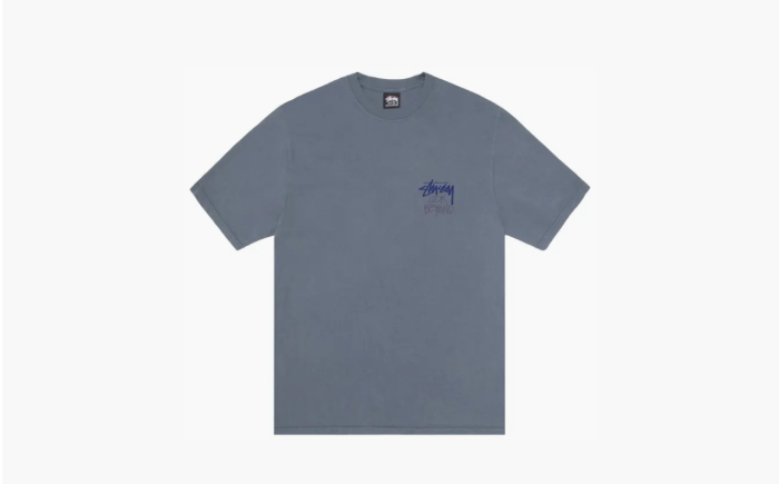 Stussy Look Beyond Tee Pigment Dyed "Navy" 