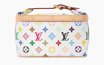 Louis Vuitton x Takashi Murakami Collaboration Cruiser Sansai Brand Monogram White 