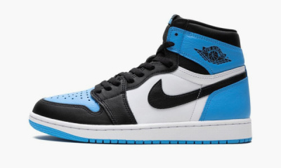 Jordan 1 Retro High OG GS "UNC Toe" - 7Y