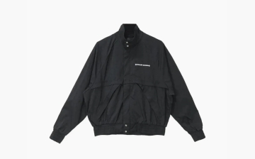 Chrome Hearts Scroll Script Cross Logo Light Outdoor Jacket Black 