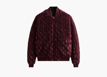 Kith Reversible Faux Fur Avery Bomber Magma 