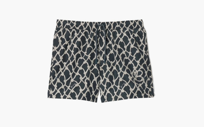 Burberry Knot Nylon Swim Shorts "Magnet" 