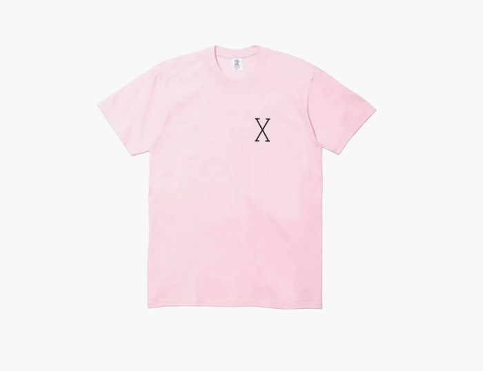 Supreme x 40 Acres Malcolm X Tee Light Pink 