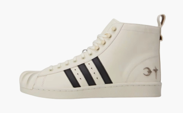 Thug Club x Adidas Superstar Boot Luxe Off White/Core Black  