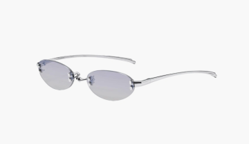 Gentle Monster Furi 02(VYG) Sunglasses Silver / Purple 