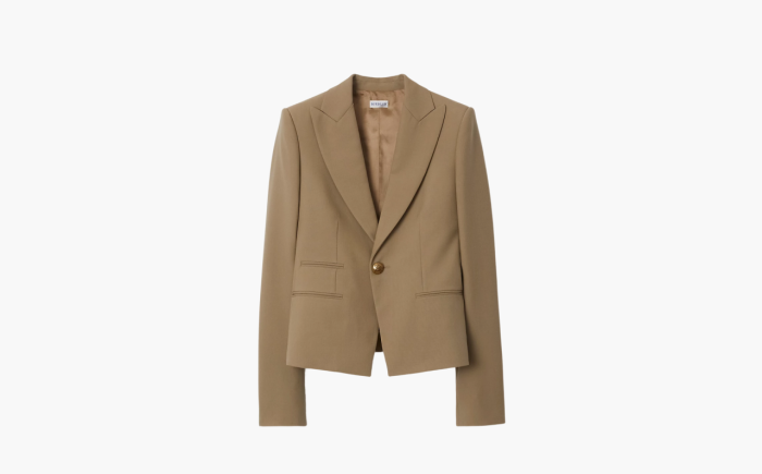 Burberry Wool Tailored Jacket WMNS "Puddle" 