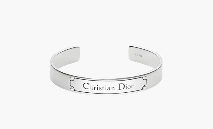 Dior Men FW24 Bangles Silver  Dior Men FW24 Bangles Silver