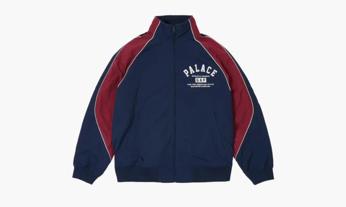 PALACE X GAP Nylon Track Top Navy / Red  PALACE X GAP Nylon Track Top Navy / Red