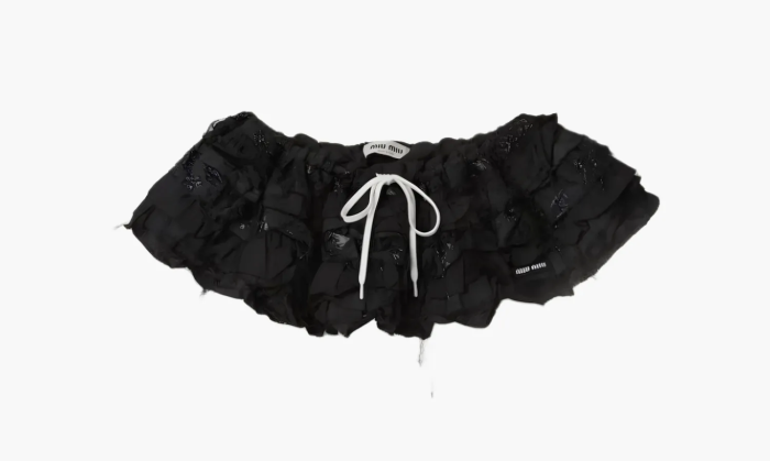 Miu Miu Skirt Black  Miu Miu Skirt Black