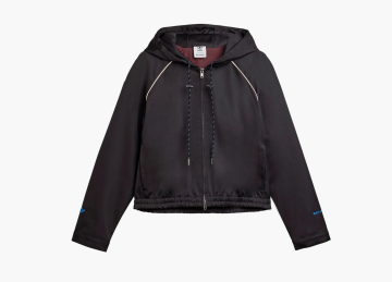 Adidas Originals x Wales Bonner Satin Hoodie Black 