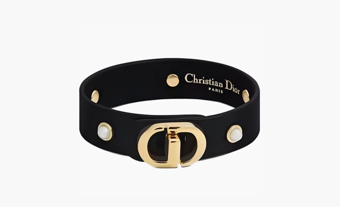 Dior Cd Logo Bracelet WMNS Black  Dior Cd Logo Bracelet WMNS Black