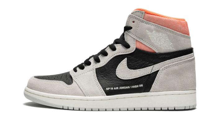 Air Jordan 1 High OG Neutral Grey / Hyper Crimson 