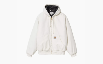 Carhartt WIP OG Active Jacket Malbec White 