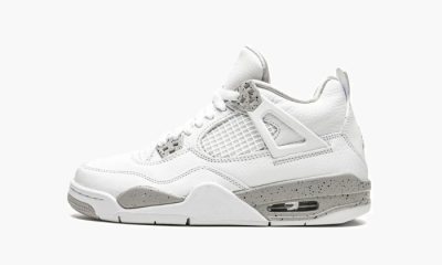 Air Jordan 4 Retro GS "White Oreo" - 4.5Y