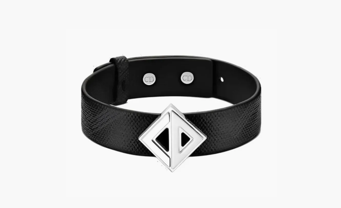 CHRISTIAN DIOR Diamond Bangle Black 
