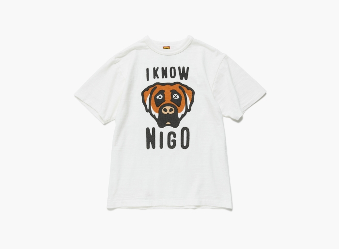 Human Made & Kaws T-shirt "I Know Nigo" White (Футболки) фото - XX23TE012