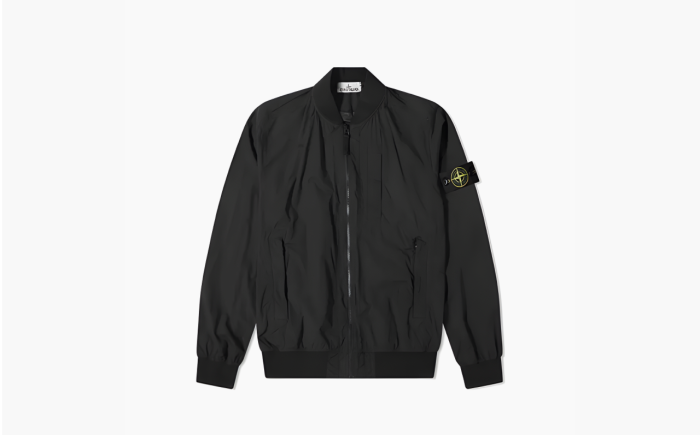 Stone Island Bomber Skin Touch Nylon-TC "Black" 