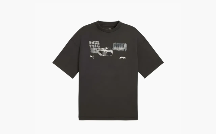 PUMA Men's Black F1 Graphic T-Shirt Black  PUMA Men's Black F1 Graphic T-Shirt Black