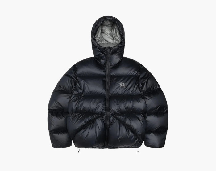 Stussy Down Parka Micro Ripstop Phantom Black  Stussy Down Parka Micro Ripstop Phantom Black
