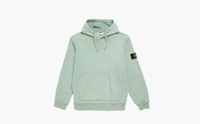 Stone Island Hooded Sweatshirt Green 