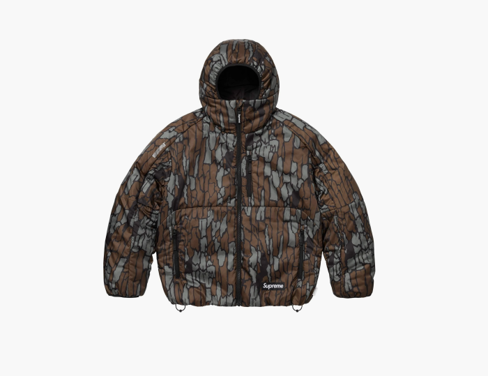 Supreme Windstopper Insulated Hooded Jacket  "Mossy Oak Trebark Camo" 