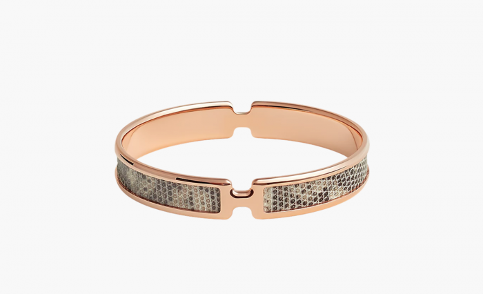 Hermès Olympe bracelet "Rose Gold" 