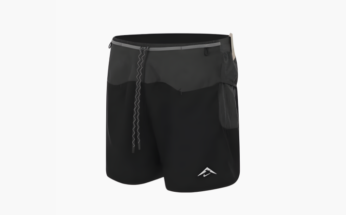Nike Trail Second Sunrise 5” Running Shorts "Black" 