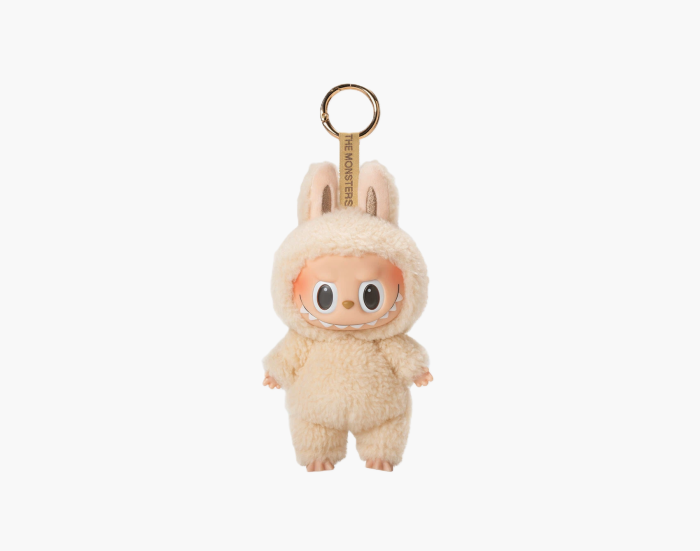 Pop Mart Labubu The Monsters Exciting Macaron Charm Doll "Soymilk" 