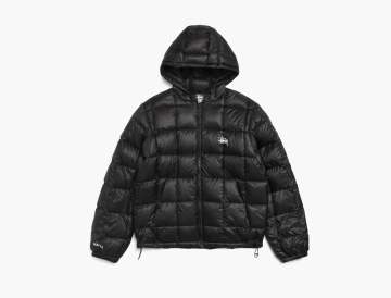Stussy Midweight Puffer Jacket Black 
