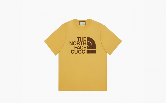 Gucci x The North Face T-shirt "Light Yellow" 