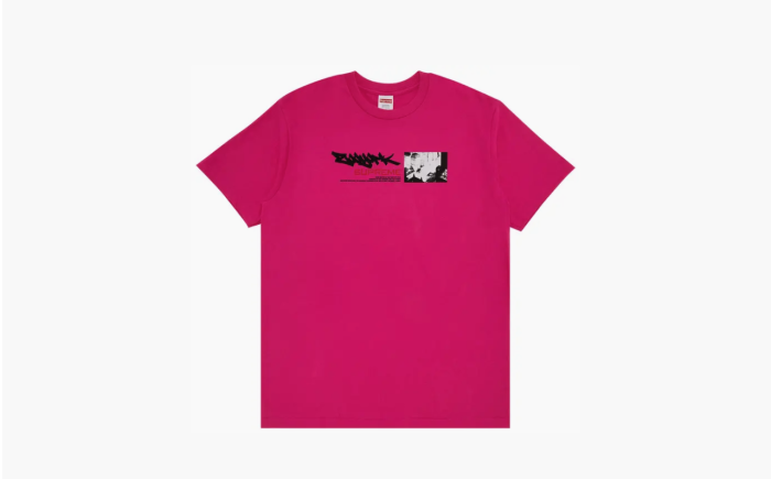 Supreme x Zoo York Dynasty Tee "Fuchsia" 