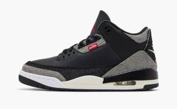 Air Jordan 3 Retro SP x Levi's Black Denim 