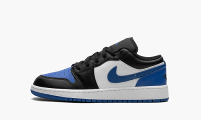 Air Jordan 1 Low GS "Alternate Royal Toe" - 3.5Y