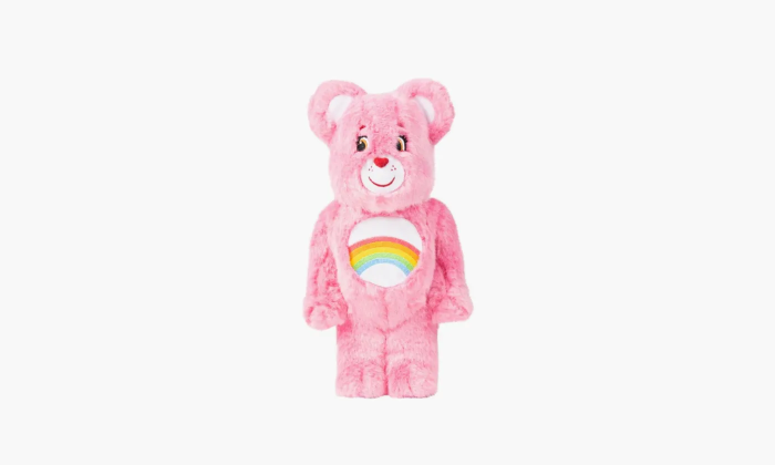 Bearbrick X Care Bears Cheer Bear Costume Ver. 400% Pink 