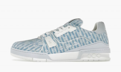 Louis Vuitton Trainer "Light Sky Blue"  -  3.5 US