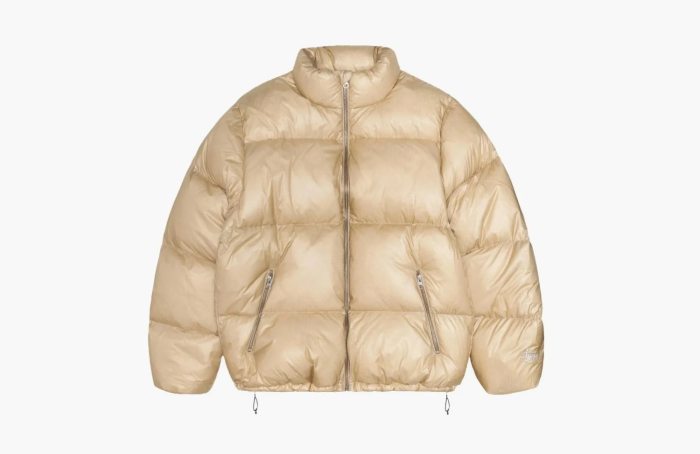 Stussy Down Puffer Parachute Ripstop Cayote  Stussy Down Puffer Parachute Ripstop Cayote
