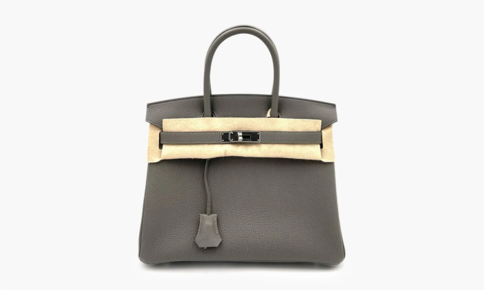 Hermes Birkin 30' PHW Togo Leather Bag Meyer 