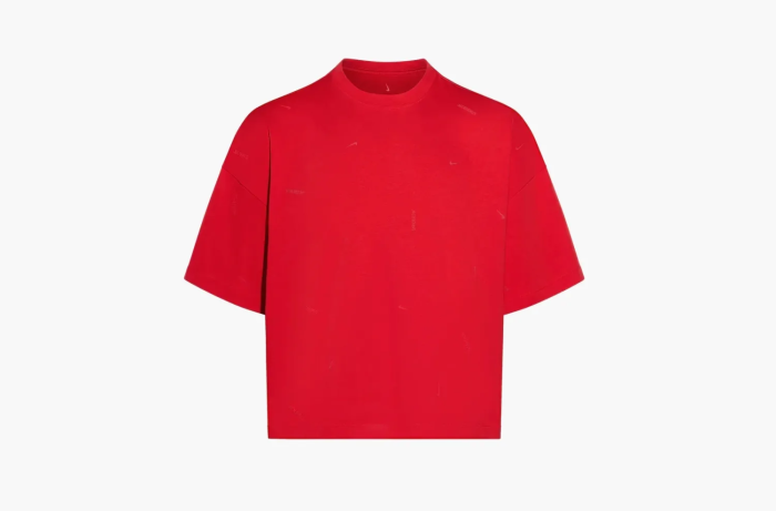 Nike x Jacquemus Logo T-Shirt Dark Red 