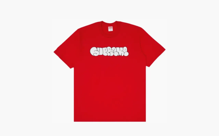 Supreme x Homerun Tee Red 
