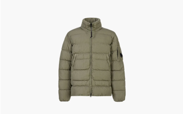 C.P. Company Eco-Chrome R Down Jacket Green 