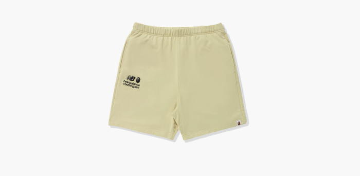 A Bathing Ape x New Balance Relaxed Fit Shorts "Beige" 