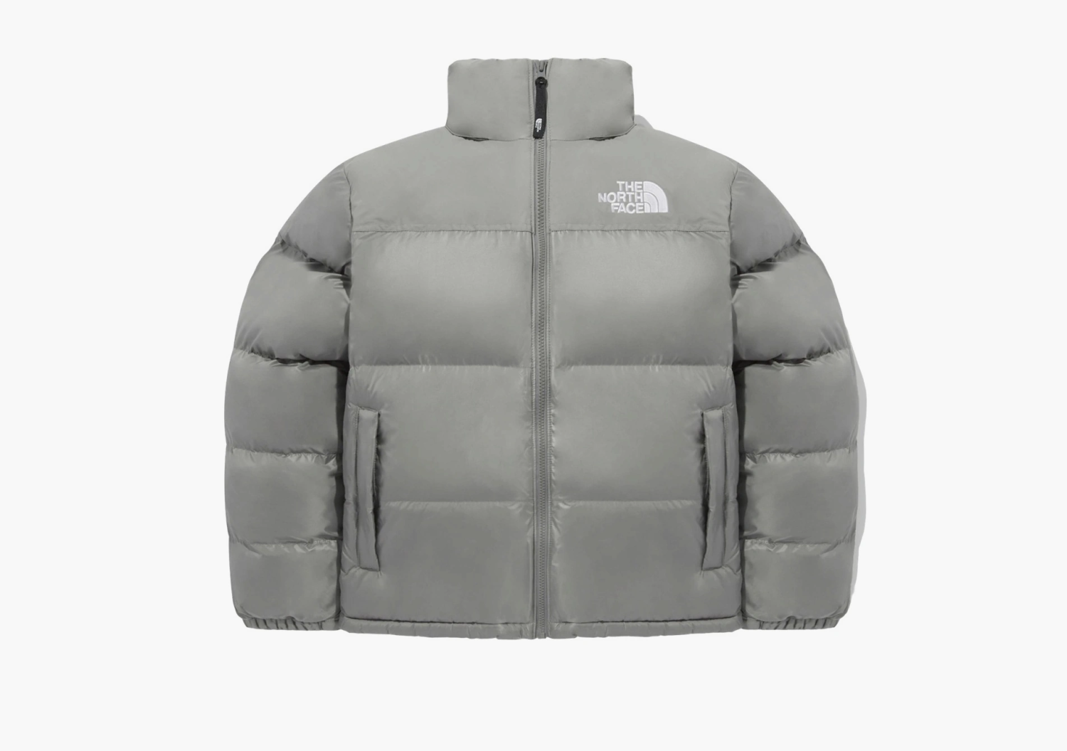 The North Face Nuptse On Ball Jacket Gray  The North Face Nuptse On Ball Jacket Gray