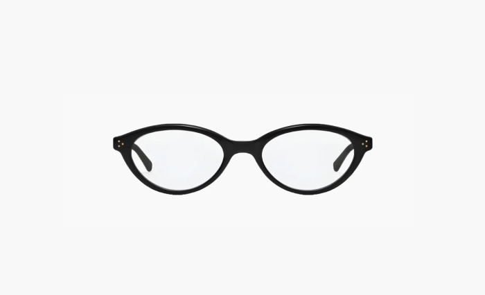 Gentle Monster TAKION 01 Round Eyeglasses Black Acetate Frame Clear Lens  Gentle Monster TAKION 01 Round Eyeglasses Black Acetate Frame Clear Lens