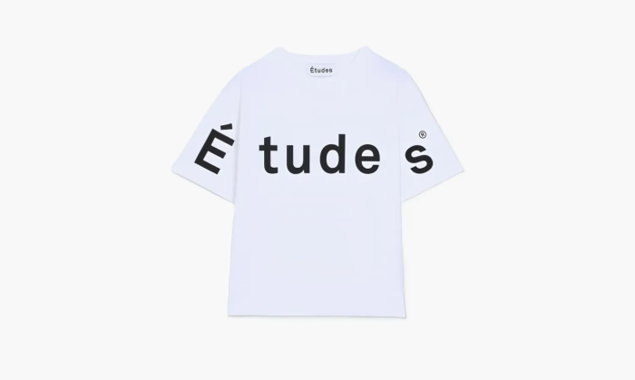 Etudes T-shirt Logo White  Etudes T-shirt Logo White