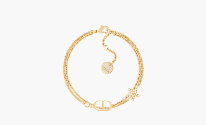 Dior Metal Double bracelet WMNS Gold  Dior Metal Double bracelet WMNS Gold